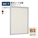 【正規代理店】BELK almode(アルモード) ベルク 壁面掲示板(掲示シート仕様) 6617 B3 サイズ メッセージボード 扉式ポスターケース 駅ホーム...