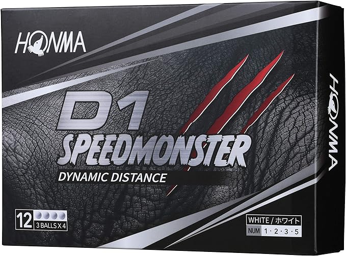 本間ゴルフボール D1 スピードモンスター ホンマ HONMA ゴルフボール ゴルフ SPEED...