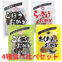 ブンセン たくあん風おかか ごぼうおかか らっきょうおかか こんぶおかか おかか 各1個 4種アソート 詰め合わせ