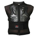 プロテクター バイク用 オートバイプロテクター ベスト 背中保護 調整可能 ボディプロテクター 転倒防護 大人用 防護用品 上半身保護 胸 背中 腰 耐衝撃 スケボー スキー 運動