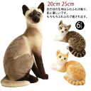 猫 ぬいぐるみ リアル シャムネコ タヌキ猫 茶トラ猫 ペット シャム猫 ねこ 本物 そっくり ネコ 子供 女の子 男の子 癒し もこもこ ふわふわ かわいい ...