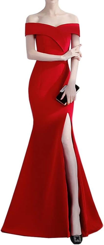 レディース パーティードレス マーメイドドレス ドレス ワンピース イブニングドレス ロングドレス フォーマル エレガント セクシー タイト 着痩せ スリット パーティー 演奏会 披露宴 結婚式 ホス
