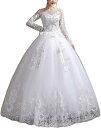 レディース ドレス ウェディングドレス 結婚式ドレス 花嫁ワンピース フォーマルドレス 宴会ドレス ロングドレス 花柄 刺繍 エレガント フォーマル 演奏会 パ...