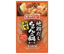 ダイショー 地鶏だしちゃんこ鍋スープ みそ 750g×10袋入×(2ケース)| 送料無料 調味料 鍋スープ ストレートタイプ