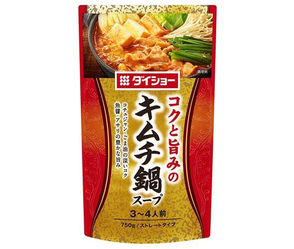 ダイショー コクと旨みのキムチ鍋スープ 750g×10袋入| 送料無料 一般食品 調味料 鍋スープ