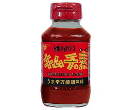 桃屋 キムチの素 190g瓶×12本入×(2ケース)｜ 送料無料 一般食品 キムチの素 瓶 素