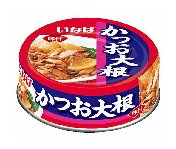 いなば食品 かつお大根 100g缶×24個入×(2ケース)| 送料無料 缶詰 カツオ 缶 フレーク