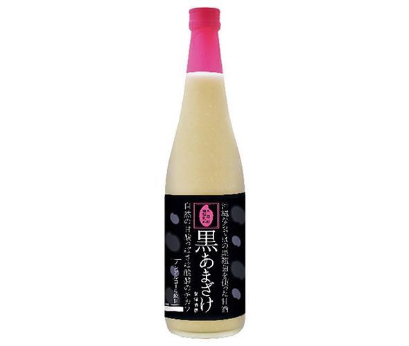 忠孝酒造 黒あまざけ 720ml瓶×12本入｜ 送料無料 甘酒 ノンアルコール 黒麹菌