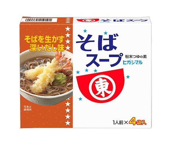 ヒガシマル醤油 そばスープ 4袋×10箱入×(2ケース)｜ 送料無料 一般食品 調味料 スープ つゆ 粉末 そばのサムネイル