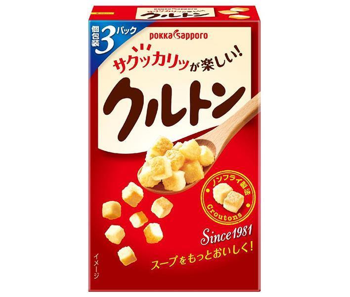 ポッカサッポロ クルトン スープ用 21.0g 3P 30個入｜ 送料無料 トッピング サラダ スープ