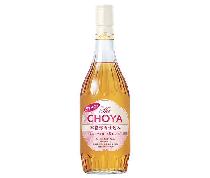 チョーヤ 酔わない The CHOYA 本格梅酒仕込み 700ml瓶×6本入×(2ケース)｜ 送料無料 ノンアルコール 妊婦 授乳中 運転 飲み会