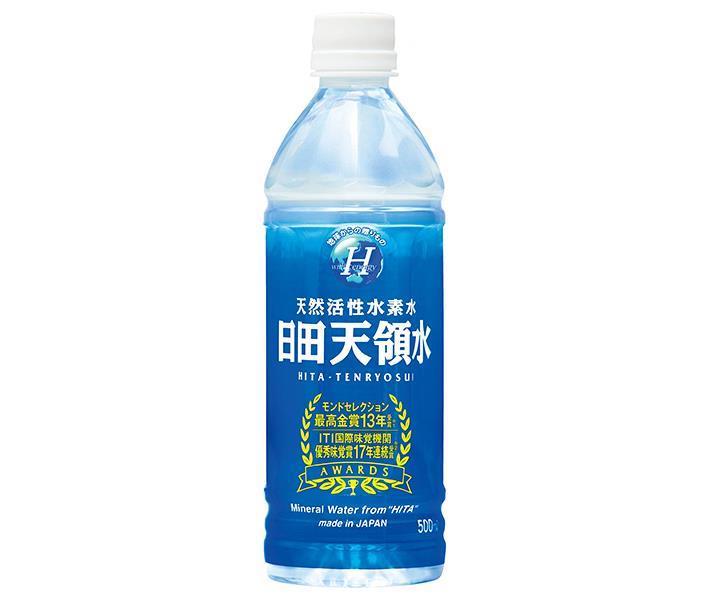 日田天領水 ミネラルウォーター 500mlペットボトル×24