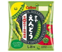 カルビー さやえんどう さっぱりしお味 61g×12袋入| 送料無料 お菓子 スナック菓子 サヤエンドウ 豆 塩