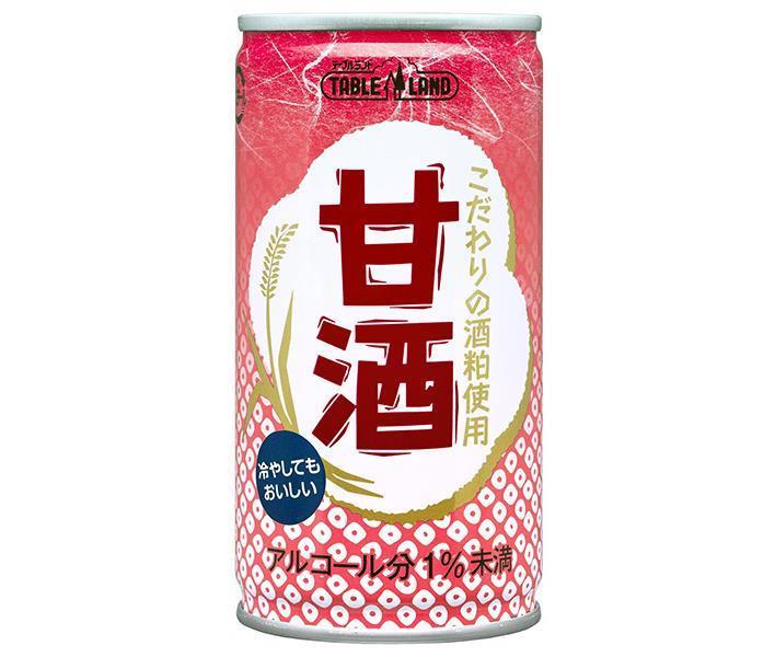 丸善食品工業 テーブルランド 甘酒 190g缶×30本入｜ 送料無料 HOT用 あま酒 缶 酒粕のサムネイル