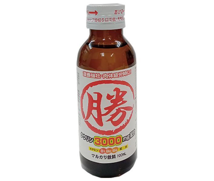 伊丹製薬 マルカツ飲料 赤ラベル 100ml瓶×50本入｜ 送料無料 栄養ドリンク エナジードリンク ビタミン