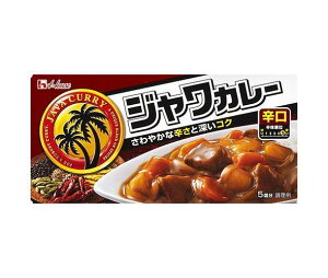 ハウス食品 ジャワカレー 辛口 104g×10個入｜ 送料無料 カレー カレールー カレー 辛口 調味料