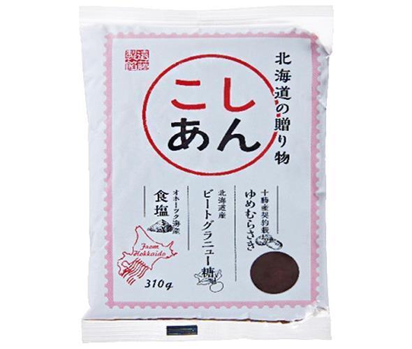 遠藤製餡 北海道の贈り物 こしあん 310g×12袋入×(2ケース)｜ 送料無料 あんこ こしあん 小豆 あずき 菓子