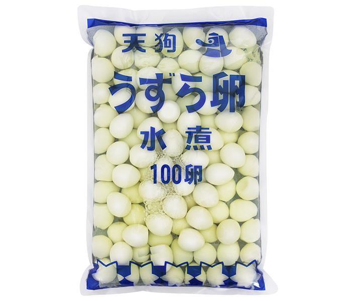 天狗缶詰 うずら卵 水煮 国産 100個×4袋入｜ 送料無料 卵 たまご 業務用