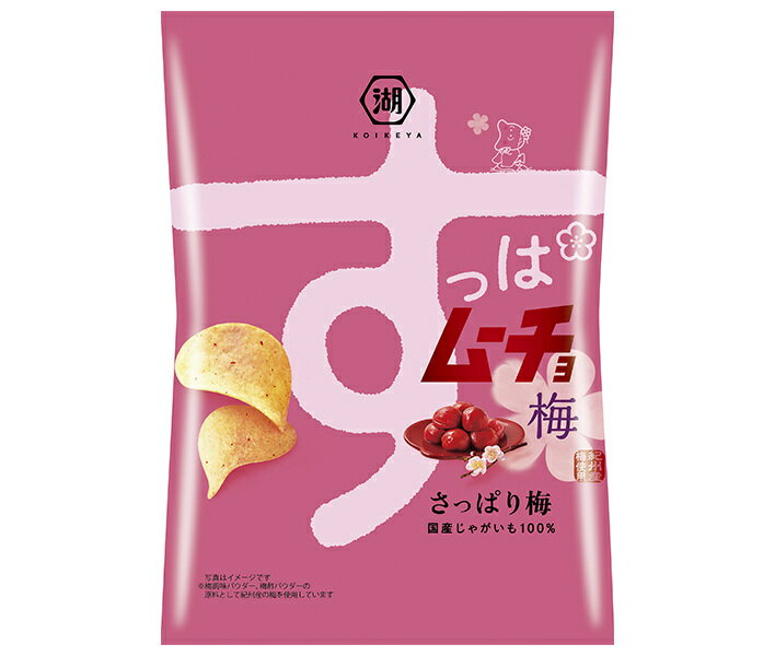 コイケヤ すっぱムーチョチップス さっぱり梅 55g×12個入｜ 送料無料 お菓子 スナック菓子 すっぱむーちょ