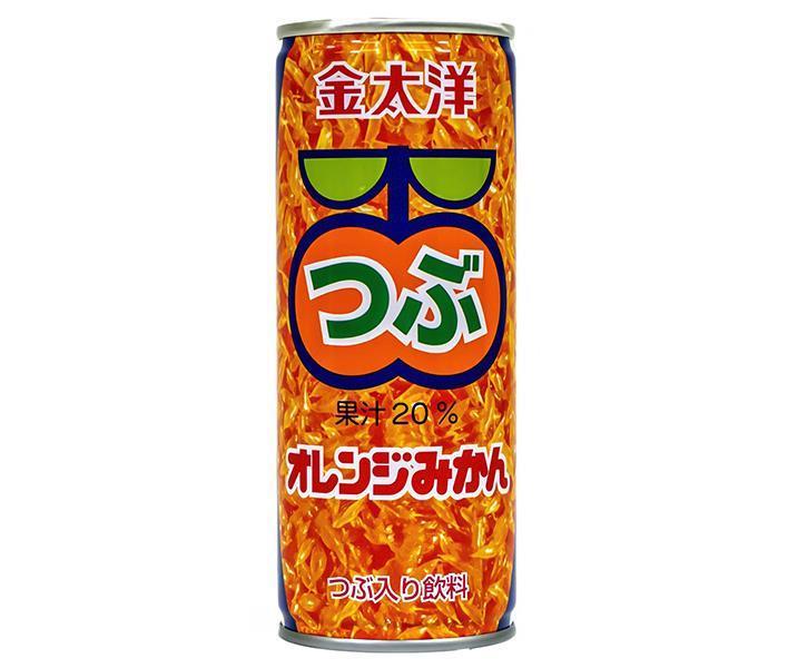 太洋食品 金太洋 つぶオレンジみかん 250g缶×30本入｜ 送料無料 果汁 みかん つぶつぶ