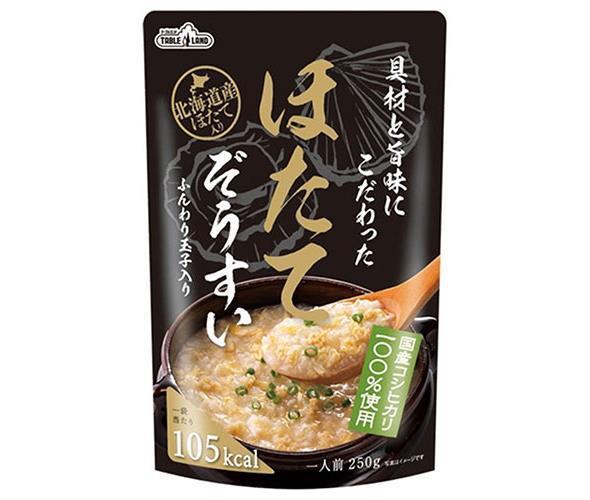 丸善食品工業 テーブルランド 具材と旨味にこだわったほたてぞうすい 250gパウチ×24(12×2)袋入｜ 送料..