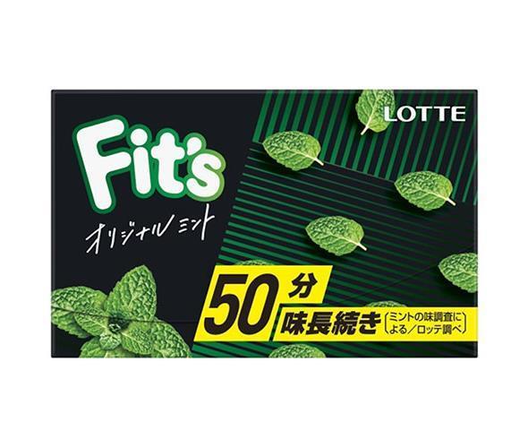 ロッテ Fit’s オリジナルミント 12枚×10個入×(2ケース)｜ 送料無料 お菓子 ガム フィッツ 味長続き ミント