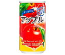 サンガリア すっきりとアップル 185g缶 30本入｜ 送料無料 リンゴジュース カロリーオフ 果実飲料