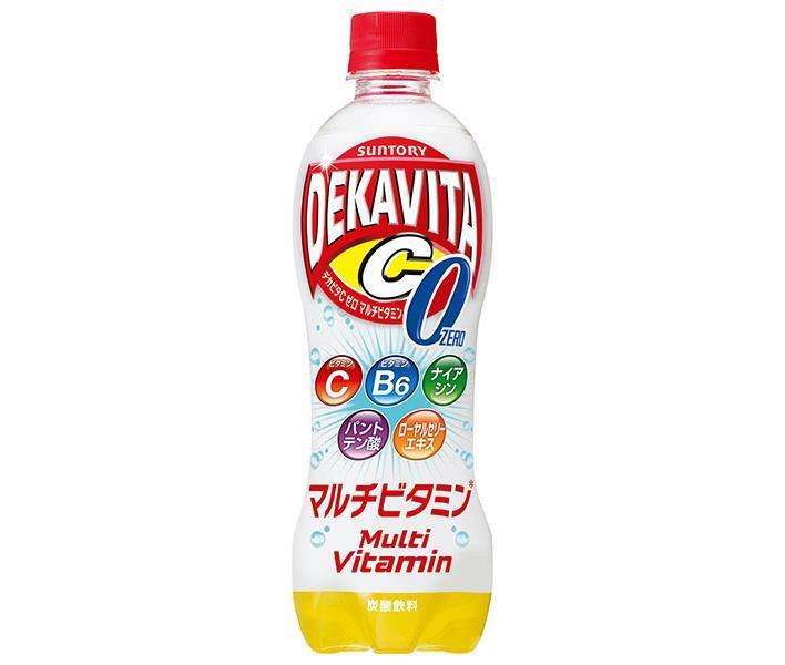 サントリー デカビタC ゼロ マルチビタミン 500mlペットボトル×24本入×（2ケース）｜ 送料無料 デカビ..