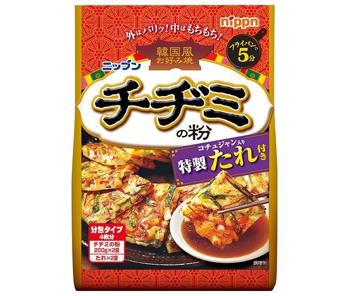 ニップン オーマイ チヂミの粉 510g×12袋入｜ 送料無料 チヂミの粉 袋 粉 一般食品 ミックス粉 特製た..