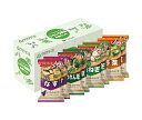 アマノフーズ フリーズドライ いつものおみそ汁 いろいろ野菜4種セットB 8食×3箱入×(2ケース)| 送料無料 一般食品 インスタント食品 味噌汁 即席 アソ...
