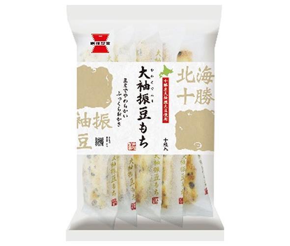 【送料無料・メーカー/問屋直送品・代引不可】岩塚製菓 大袖振豆もち 10枚×12袋入｜ お菓子 おつまみ・せんべい 袋のサムネイル