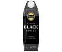 伊藤園 TULLY'S COFFEE(タリーズコーヒー) ブラック 1L紙パック×6本入｜ 送料無料 無糖 珈琲 コーヒー 紙パック