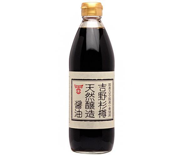 フンドーキン 吉野杉樽 天然醸造醤油 500ml瓶×6本入｜ 送料無料 醤油 しょうゆ 濃口醤油 調味料