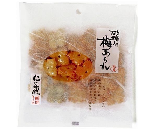 【送料無料・メーカー/問屋直送品・代引不可】高橋製菓 仁の蔵 砂糖付 梅あられ 30g×12袋入｜ あられ 菓子 梅 ウメ 砂糖 おつまみ アラレ おやつ