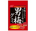 ノーベル製菓 男梅グミ 38g×6袋入| 送料無料 うめ 駄菓子 お菓子 ぐみ