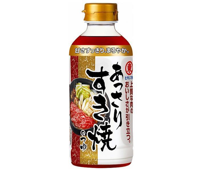 25位! 口コミ数「0件」評価「0」ヒガシマル醤油 あっさりすき焼のつゆ 400mlペットボトル×12本入｜ 送料無料 一般食品 調味料 つゆ すき焼き わりした ストレート