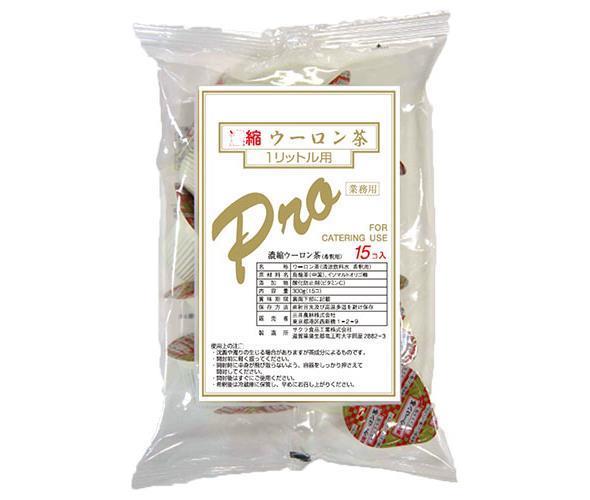 三井農林 濃縮 ウーロン茶 (希釈用) ポーション 20g×15個×6袋入×(2ケース)｜ 送料無料 ウーロン茶 希釈..