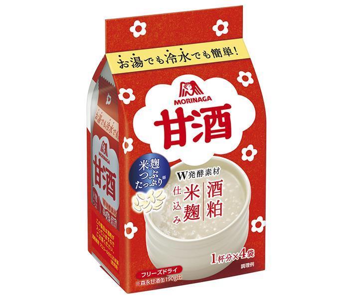 森永製菓 甘酒 4袋×10袋入｜ 送料無料 森永 米麹 あまざけ ホット インスタント フリーズドライ