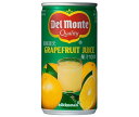 デルモンテ グレープフルーツジュース 190g缶×30本入｜ 送料無料 グレープフルーツ 100 ジュース 果汁 濃縮還元