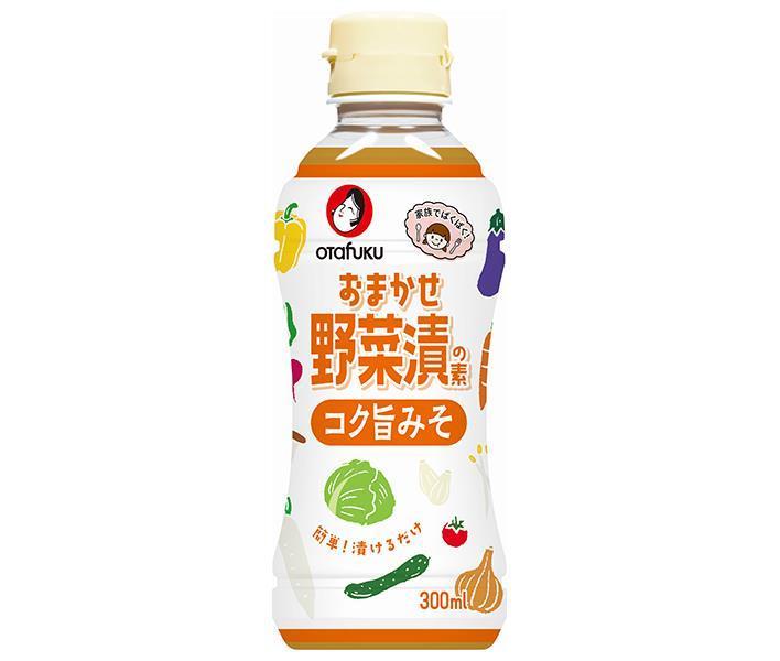 オタフク おまかせ野菜漬の素 コク旨みそ 300ml×12本入×(2ケース)｜ 送料無料 調味料 漬けるだけ 酢