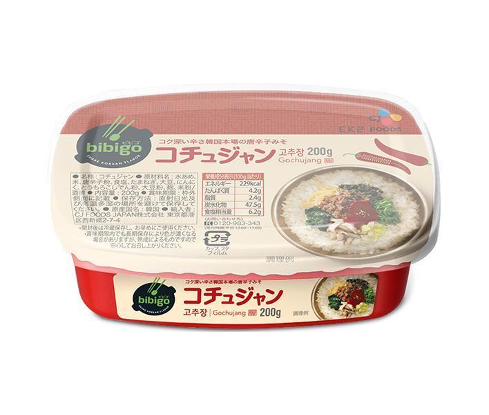 CJジャパン bibigo コチュジャン 200g×16個入｜ 送料無料 調味料 韓国 香辛料 韓国調味料