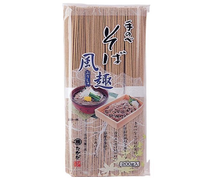 マル勝高田 風趣そば 200g×20個入×(2ケース)｜ 送料無料 ソバ 手延べ 蕎麦 乾麺 和食