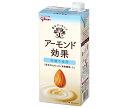 グリコ乳業 アーモンド効果 砂糖不使用 1000ml紙パック×6本入×(2ケース)| 送料無料 紙パック アーモンド飲料 栄養機能食品