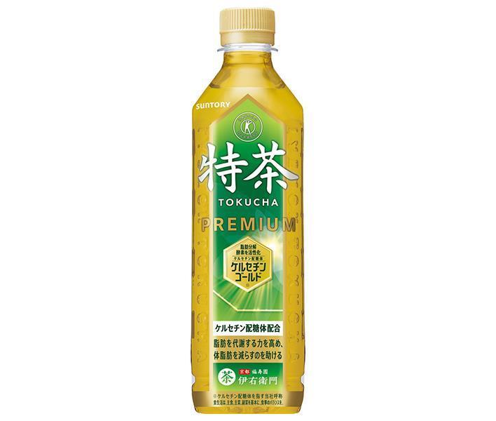 サントリー 伊右衛門(いえもん) 特茶【手売り用】【特定保健用食品 特保】 500mlペットボトル×24本入×(2ケース)｜ 送料無料 特保 トクホ お茶 体脂肪 手売り用 特保