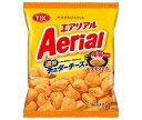 ヤマザキビスケット エアリアル 濃厚チェダーチーズ味 65g×12袋入｜ 送料無料 お菓子 Aerial スナック菓子 チーズ