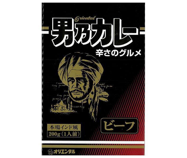 オリエンタル 男乃カレー ビーフ 200g×20個入×(2ケース)｜ 送料無料 一般食品 カレー レトルト