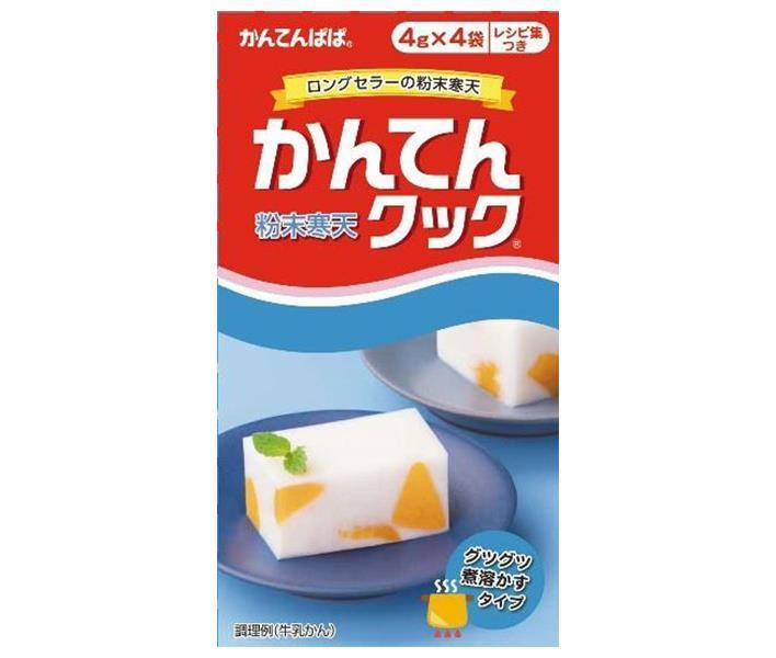 伊那食品工業 カンテンパパ 寒天クック 4g×4×10個入｜ 送料無料 インスタント 即席 寒天 粉末