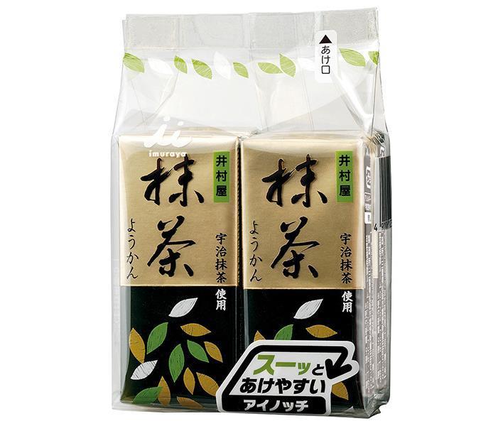 井村屋 ミニようかん 抹茶 (58g×4本)×12(6×2)袋入×(2ケース)｜ 送料無料 羊羹 和菓子 お菓子 おやつ