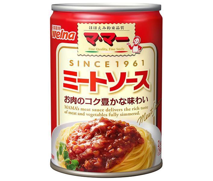 日清ウェルナ マ・マー ミートソース 290g缶×12個入｜ 送料無料 一般食品 マ・マー レトルト パスタソース 缶