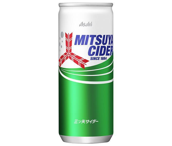 アサヒ飲料 三ツ矢サイダー 250ml缶×20本入×(2ケース)｜ 送料無料 炭酸飲料 三ツ矢 ソーダ PET